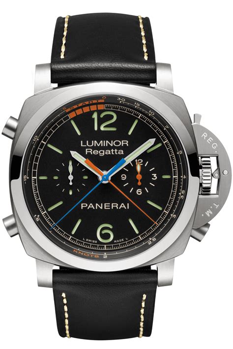 chrome panerai|Panerai luminor chrono flyback.